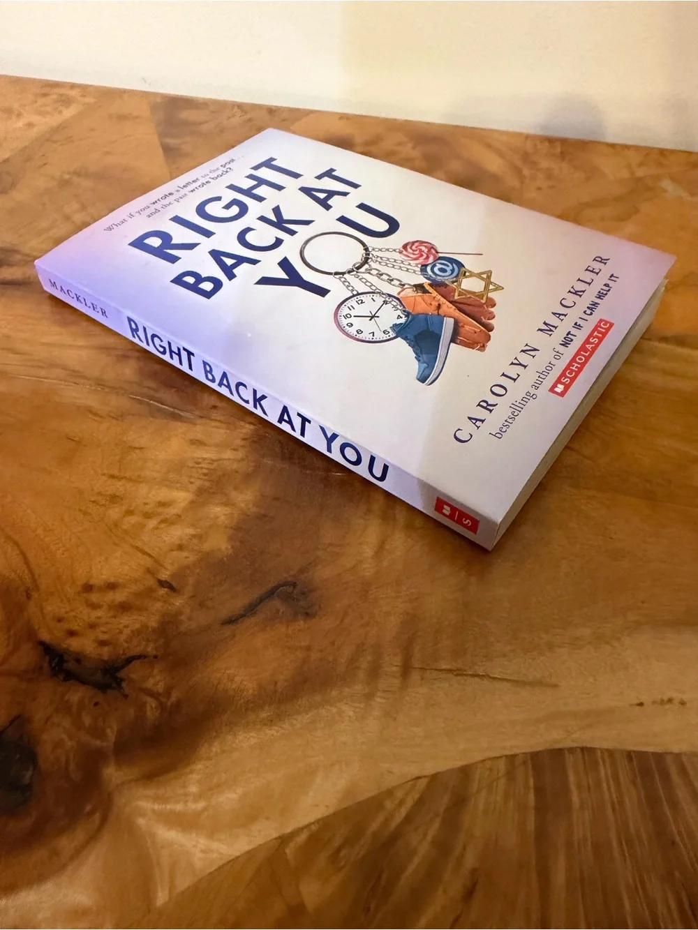 Scholastic paperback copy